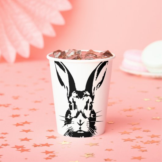Becher Hase Papieren Bekers (Insitu)