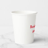 Becher selber gestalten  papieren bekers (Rechts)