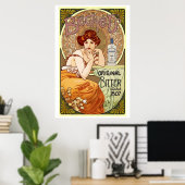 Becher's Bitters, 1807, Art Nouveau Poster (Thuiskantoor)