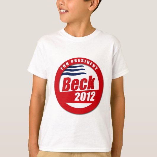 Beck 2012 Button T-shirt (Voorkant)