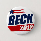 Beck 2012 ronde button 5,7 cm (Voorkant)