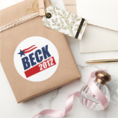 Beck 2012 ronde sticker (Geschenken)