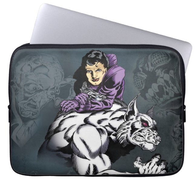 Beck- en Caul-laptophoes Laptop Sleeve (Voorkant)