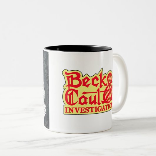 Beck en Caul-mok Tweekleurige Koffiemok (Voorkant rechts)