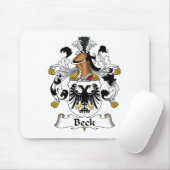 Beck Family Crest Muismat (Met muis)
