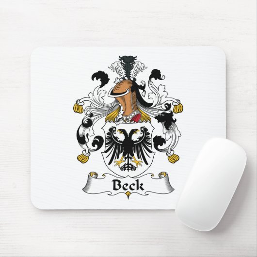 Beck Family Crest Muismat (Met muis)