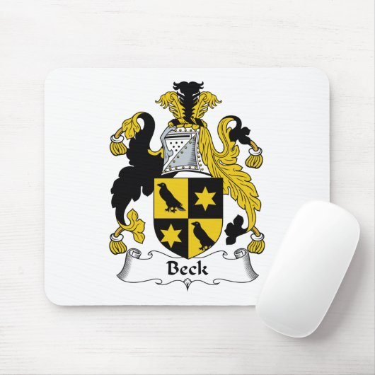 Beck Family Crest Muismat (Met muis)