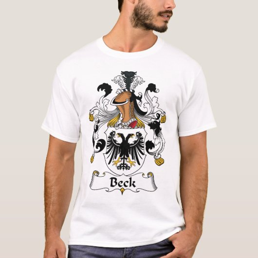 Beck Family Crest T-shirt (Voorkant)