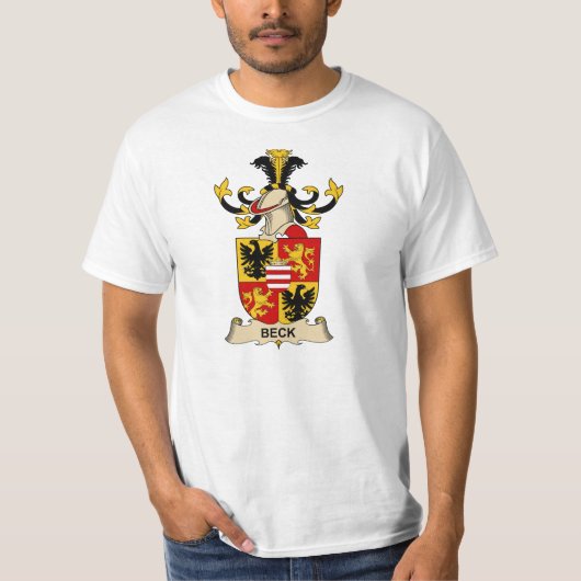 Beck Family Crests T-shirt (Voorkant)