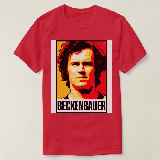 Beckenbauer DUITSLAND T-shirt (Design voorkant)