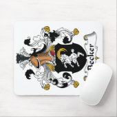 Becker Family Crest Muismat (Met muis)