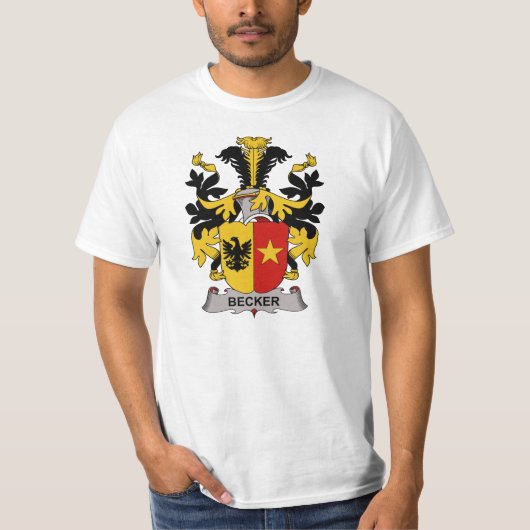 Becker Family Crest T-shirt (Voorkant)