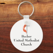 BeckerUnited MethodistChurch Sleutelhanger (Voorkant)