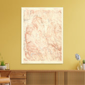 Becket, Massachusetts Canvas Afdruk (Insitu (Woonkamer))