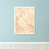 Becket, Massachusetts Canvas Afdruk (Insitu (Houten vloer))