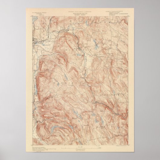 Becket, Massachusetts Poster (Voorkant)