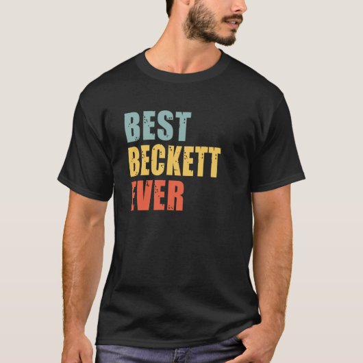 Beckett Best Ever Beckett T-shirt (Voorkant)