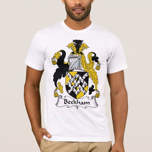 Beckham Family Crest T-shirt (Voorkant)