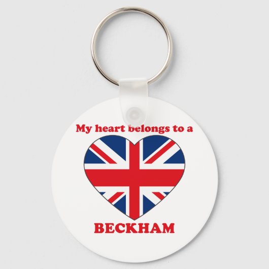 Beckham Sleutelhanger (Voorkant)