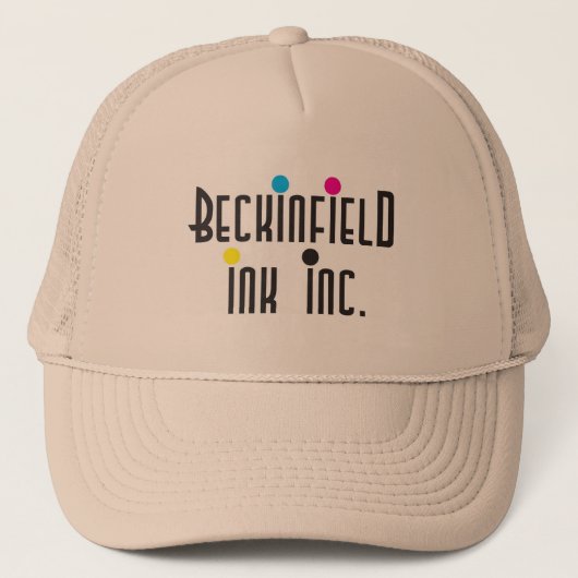 Beckinfield Ink inc Trucker Pet (Voorkant)