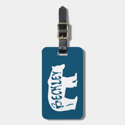 Beckley West Virginia Beer Bagagelabel (Voorkant verticaal)