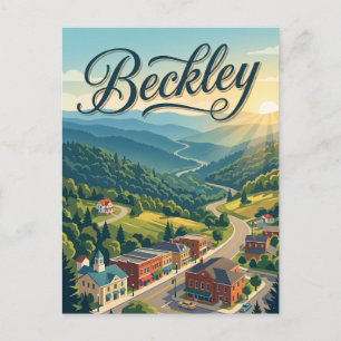 Beckley, West Virginia Briefkaart