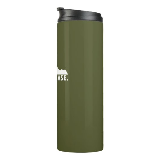 Beckley West Virginia Please Thermosbeker (Geroteerd rechts)