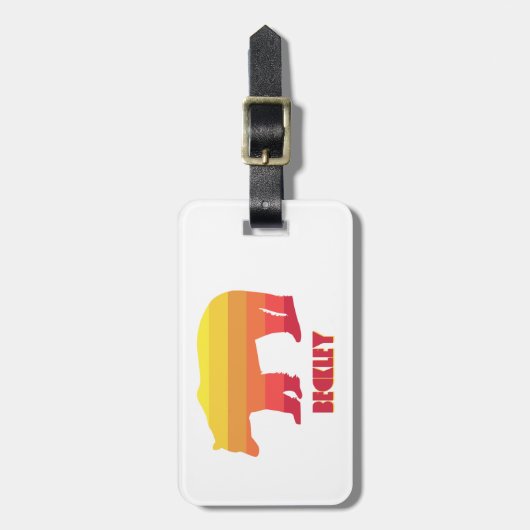 Beckley West Virginia Rainbow Beer Bagagelabel (Voorkant verticaal)