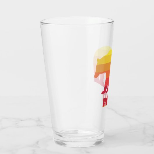 Beckley West Virginia Rainbow Beer Glas (Rechts)