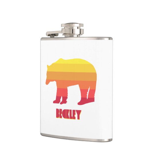 Beckley West Virginia Rainbow Beer Heupfles (Links)