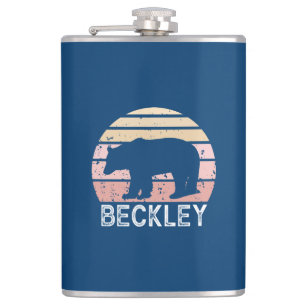 Beckley West Virginia Retro Beer Heupfles