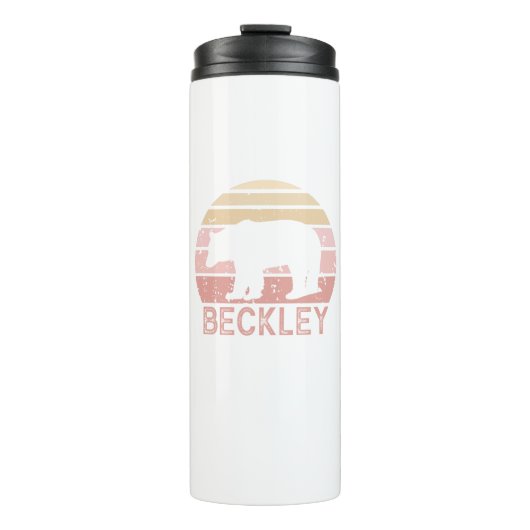 Beckley West Virginia Retro Beer Thermosbeker (Voorkant)