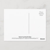 Beckoning Beachbrellas Briefkaart (Achterkant)