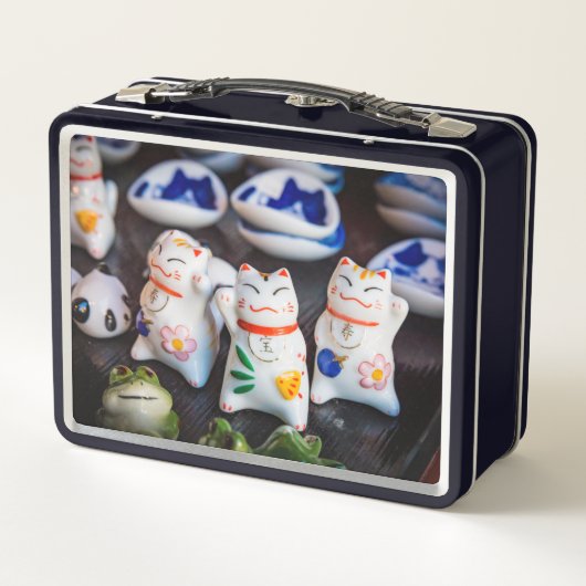 Beckoning cat figines (Achterkant)