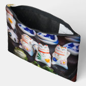 Beckoning cat figines etui (Open)