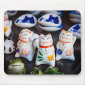 Beckoning cat figines muismat (Voorkant)