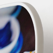 Beckoning cat figines pickleball paddle (Links Detail)