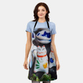 Beckoning cat figines schort (Gedragen)