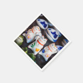 Beckoning cat figines servet (Hoek)