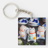 Beckoning cat figines sleutelhanger (Voorkant)