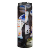 Beckoning cat figines thermosbeker (Achterkant)