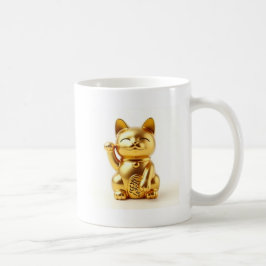 beckoning cat: Japanese-Inspired Art Koffiemok