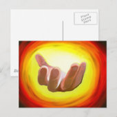 Beckoning Hand Briefkaart (Voorkant / Achterkant)