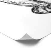 Beckoning Kitty Cat Maneki Neko Poster (Hoek)