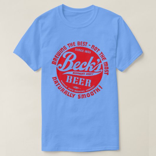 Becks Beer T-shirt (Design voorkant)