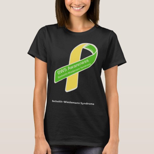Beckwith Wiedmann Syndrome Understanding and Aware T-shirt (Voorkant)