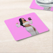 Becky Kartonnen Onderzetters (Schuin)