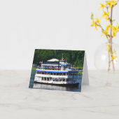 Becky Thatcher Riverboat Notecard Kaart (Gele Bloem)