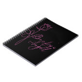 Becky's Angel logo - Spiral Photo Notitieboek (Linkerzijde)