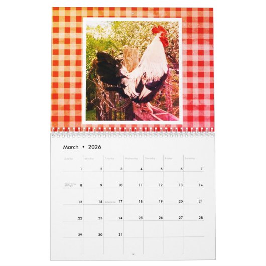 Becky's Farmhouse Calendar Photography Kalender (Mar 2026)